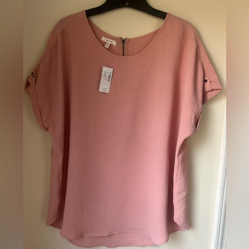 Maurices Blush Pink Blouse